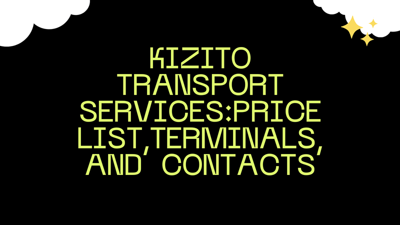 Kizito Transport Services